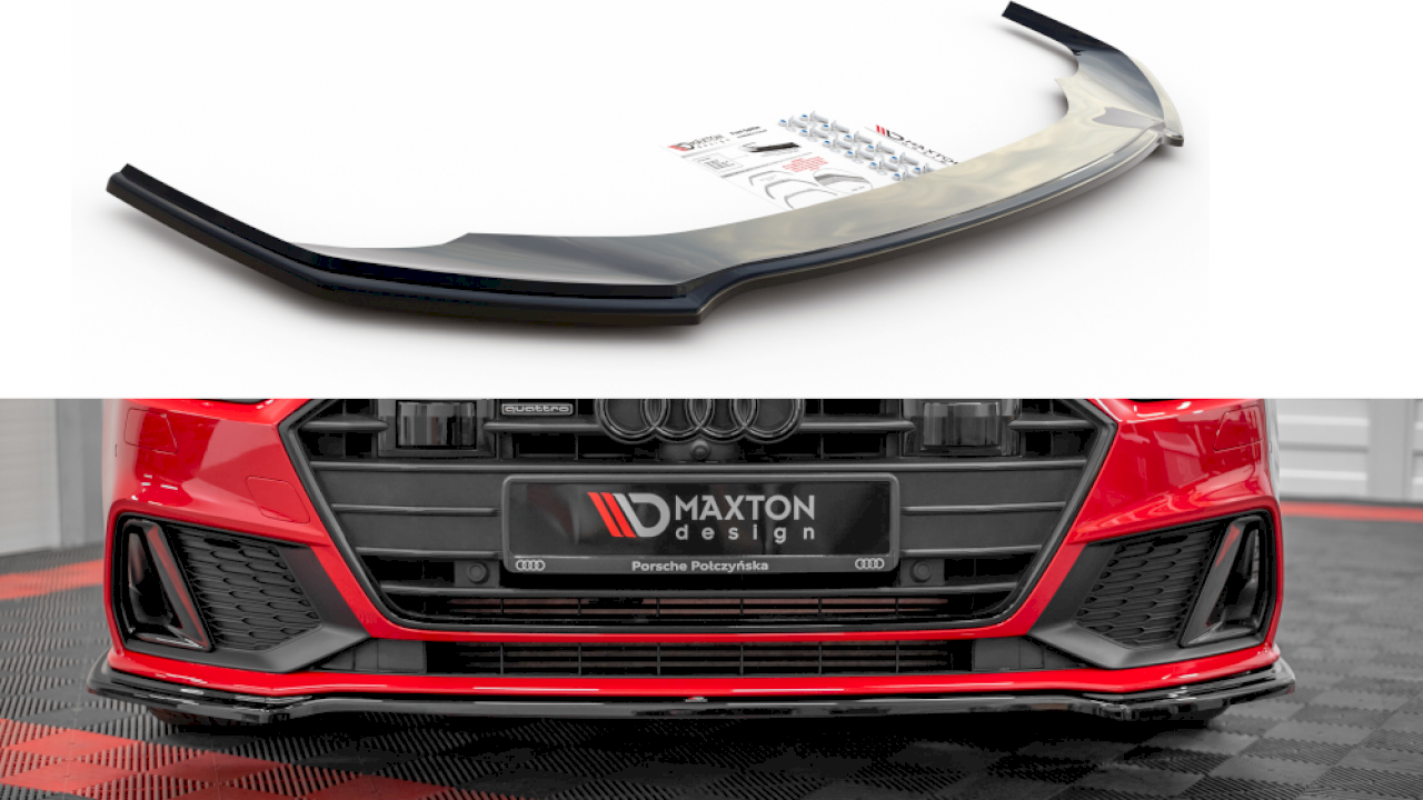 Audi S7/A7 S-Line C8 2017- Frontspoiler V1